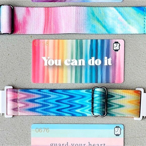 ZOX "YOU CAN DO IT" WATCHBAND 20mm ANDROID SAMSUNG GALAXY COMPATIBLE - Picture 9 of 10